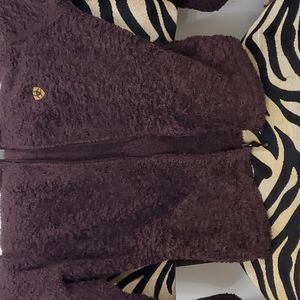 Ariat plum zip up jacket